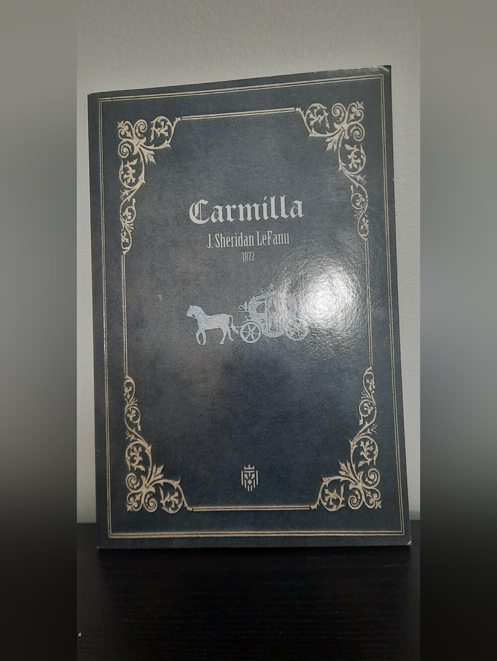 Carmilla by J. Sheridan Le Fanu — Dark Navy Decorative Cover